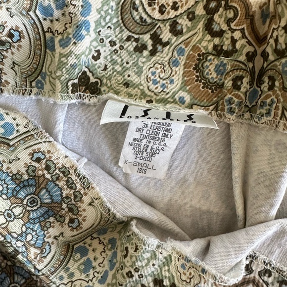 Women’s I.S.I.S Los Angeles Patterned Pants - Picture 6 of 6